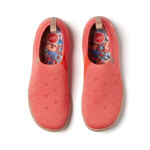UIN Women's Walking Shoes Slip On Casual Sneaker Toledo (DUBARRY RED TOLEDO A1)